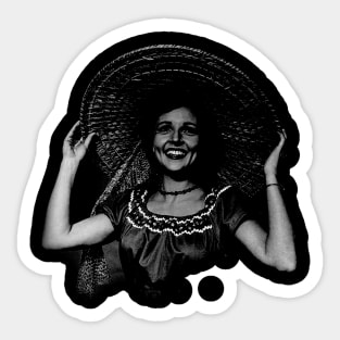 Graphic Betty Day Gift Comedian Sticker